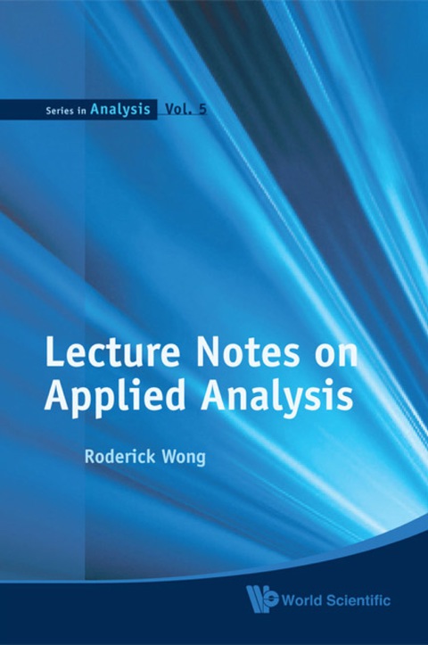 Cover image for book Lecture Notes on Applied Analysis