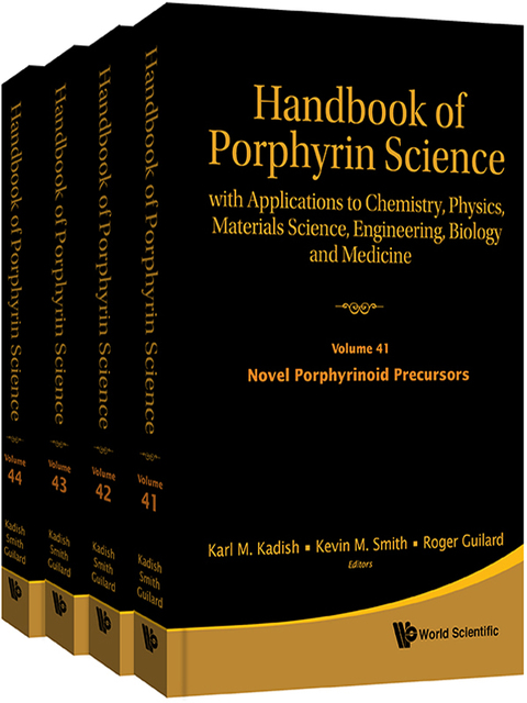 Cover image for book Handbook of Porphyrin Science (Volumes 41 – 44): With Applications to Chemistry, Physics, Materials Science, Engineering, Biology and Medicine