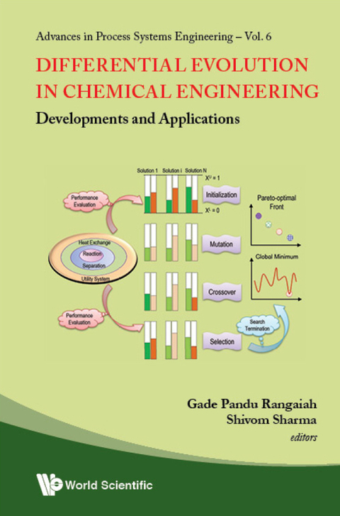 Cover image for book Differential Evolution in Chemical Engineering: Developments and Applications