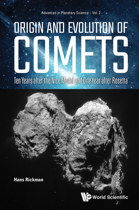 Cover image for book Origin and Evolution of Comets: Ten Years after the Nice Model and One Year after Rosetta