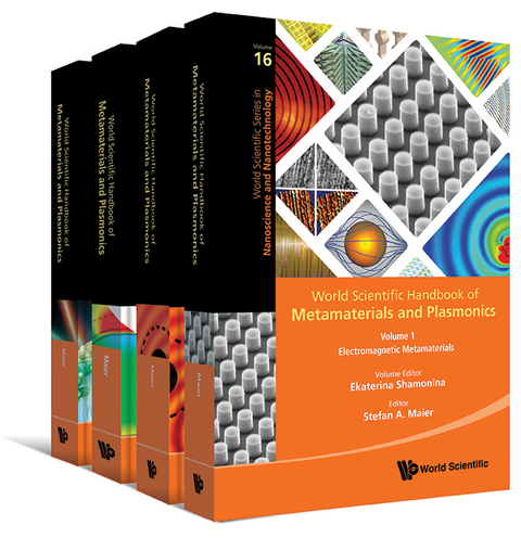 Cover image for book World Scientific Handbook of Metamaterials and Plasmonics: (In 4 Volumes)
