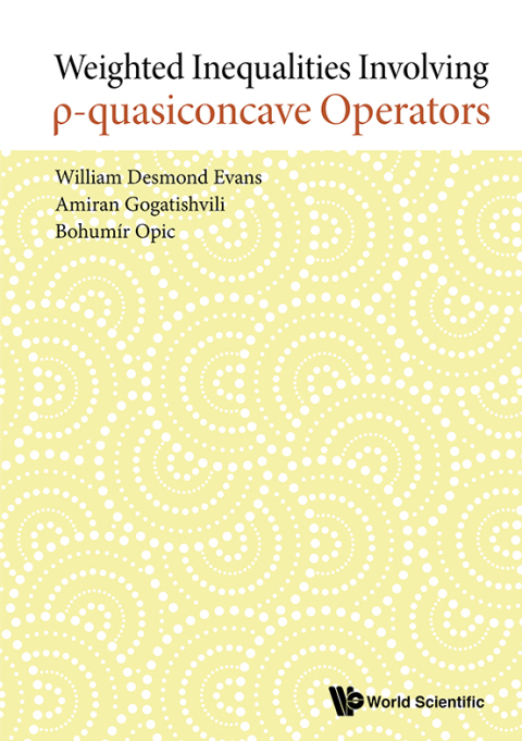 Cover image for book Weighted Inequalities Involving ρ-quasiconcave Operators