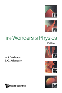 Cover image: Wonders Of Physics, The (4th Edition) 4th edition 9789813273160