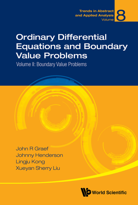Cover image for book Ordinary Differential Equations and Boundary Value Problems: Volume II: Boundary Value Problems