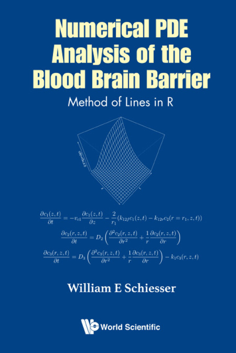 Cover image for book Numerical PDE Analysis of the Blood Brain Barrier: Method of Lines in R