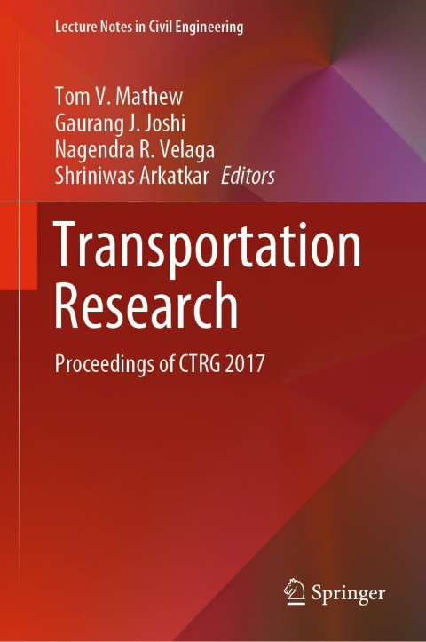 Cover image for book Transportation Research