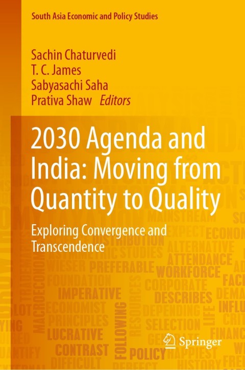 Cover image for book 2030 Agenda and India: Moving from Quantity to Quality