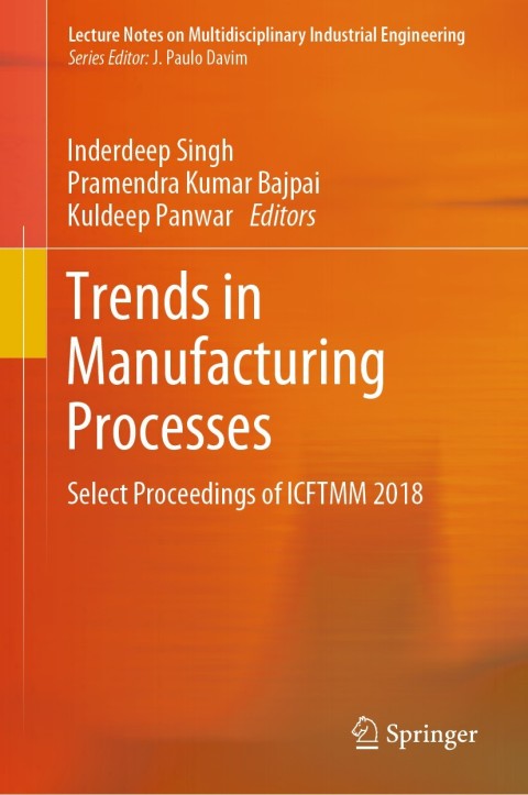 Cover image for book Trends in Manufacturing Processes