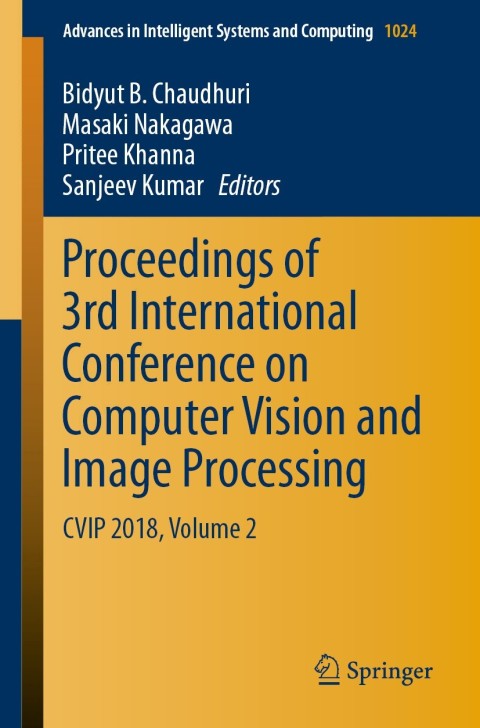 Cover image for book Proceedings of 3rd International Conference on Computer Vision and Image Processing