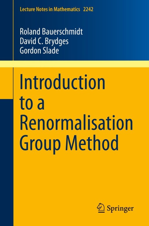 Cover image for book Introduction to a Renormalisation Group Method