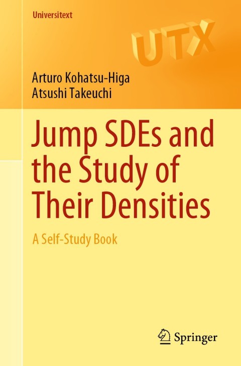 Cover image for book Jump SDEs and the Study of Their Densities