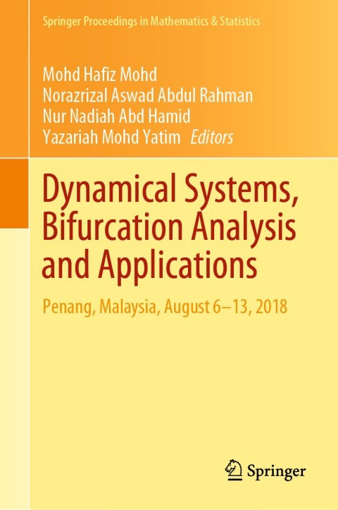 Cover image for book Dynamical Systems, Bifurcation Analysis and Applications