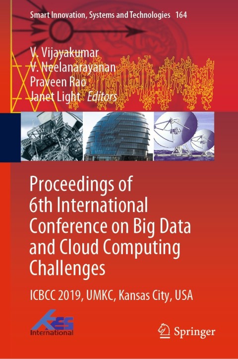 Cover image for book Proceedings of 6th International Conference on Big Data and Cloud Computing Challenges