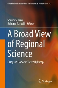 Cover image: A Broad View of Regional Science 9789813340978