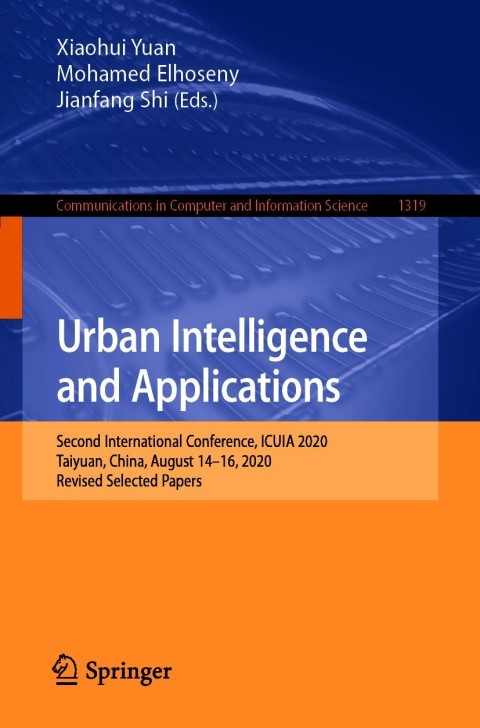 Cover image for book Urban Intelligence and Applications