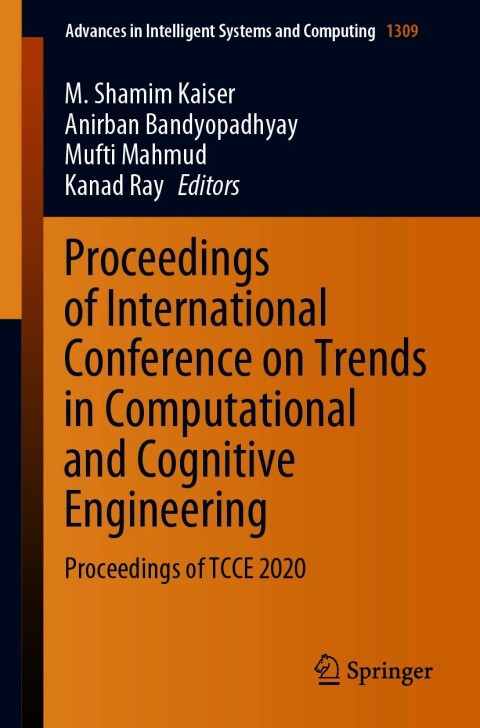 Cover image for book Proceedings of International Conference on Trends in Computational and Cognitive Engineering