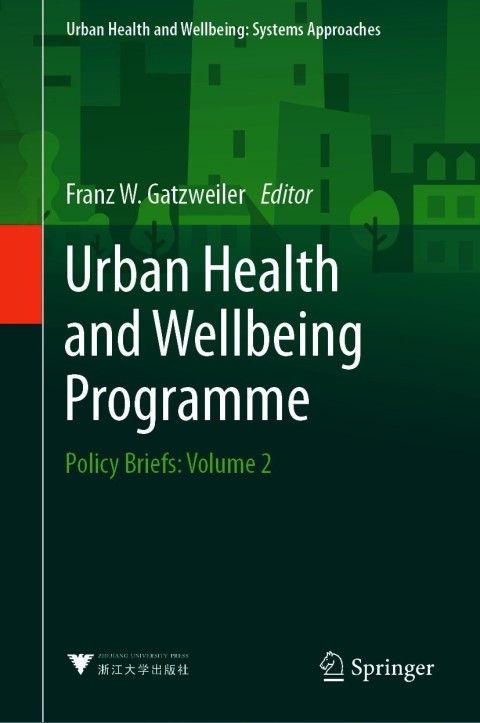 Cover image for book Urban Health and Wellbeing Programme