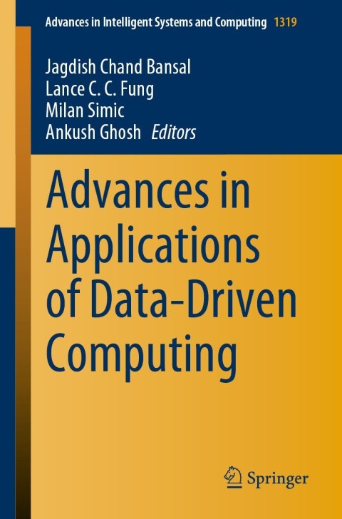 Cover image for book Advances in Applications of Data-Driven Computing