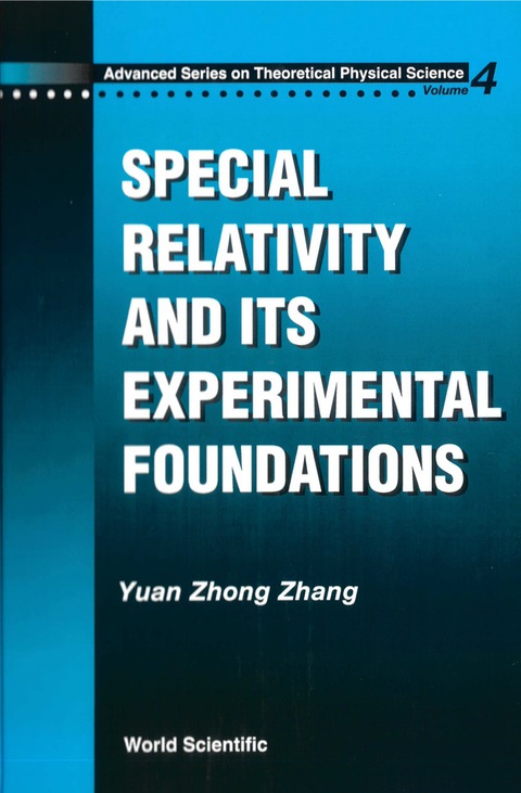 Cover image for book Special Relativity And Its Experimental Foundation