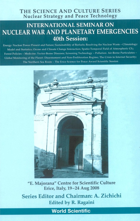 Cover image for book INT'L SEMINAR NUCLEAR WAR (40TH SESSION)