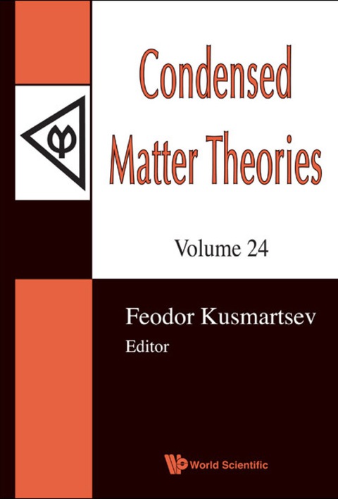 Cover image for book CONDENSED MATTER THEOR [W/ CD]