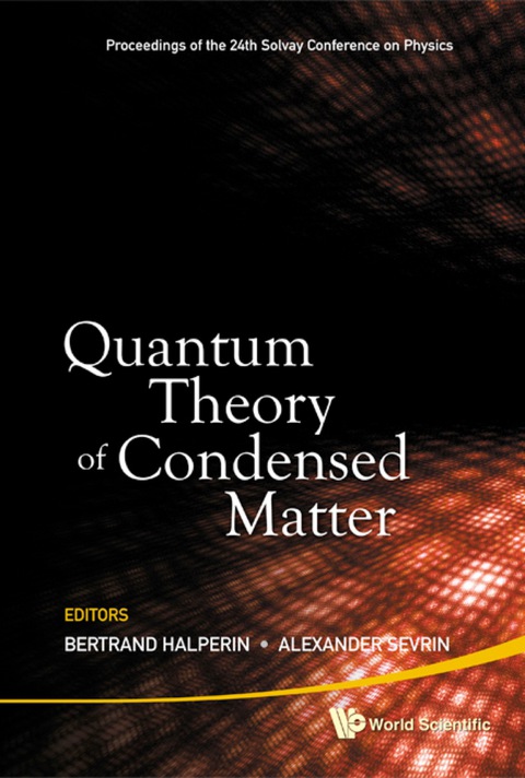 Cover image for book QUANTUM THEORY OF CONDENSED MATTER