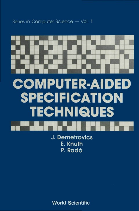 Cover image for book COMPUTER-AIDED SPECIFICATION TECH   (V1)