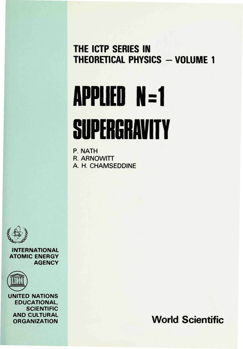 Cover image for book APPLIED N=1 SUPERGRAVITY            (V1)