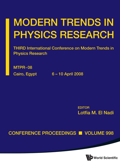 Cover image for book Modern Trends In Physics Research - Third International Conference On Modern Trends In Physics Research (Mtpr-08)