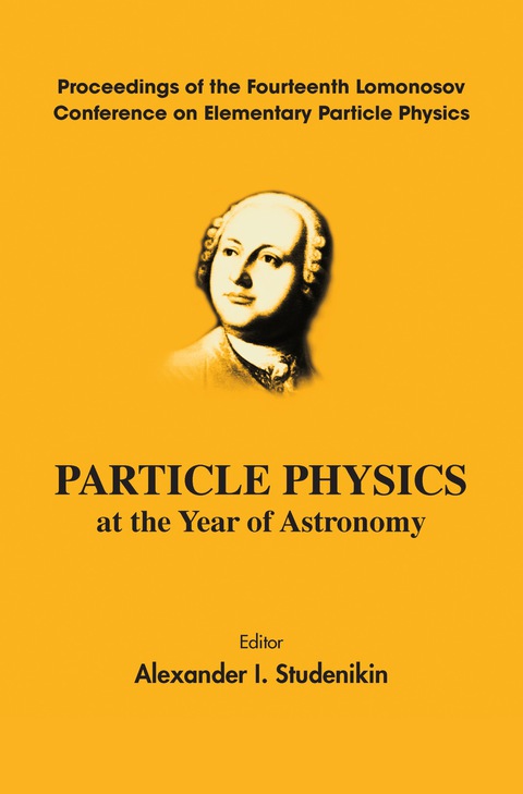 Cover image for book PARTICLE PHY AT THE YEAR OF ASTRONOMY