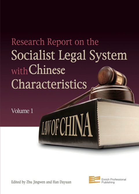 Cover image for book Research Report on the Socialist Legal System with Chinese Characteristics