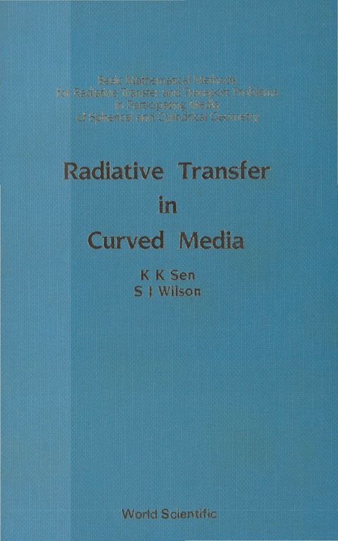 Cover image for book RADIATIVE TRANSFER IN CURVED  MEDIA  (B/