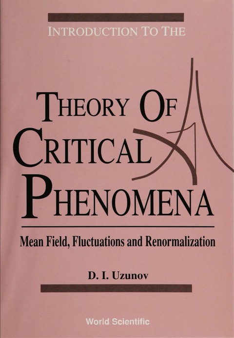 Cover image for book INTRO TO THE THEO OF CRITICAL PHENOMENA