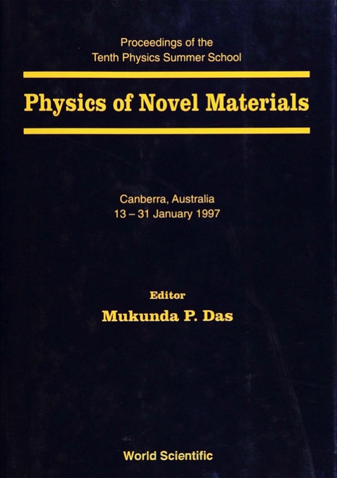 Cover image for book Physics Of Novel Materials: Proceedings Of The 10th Physics Summer School