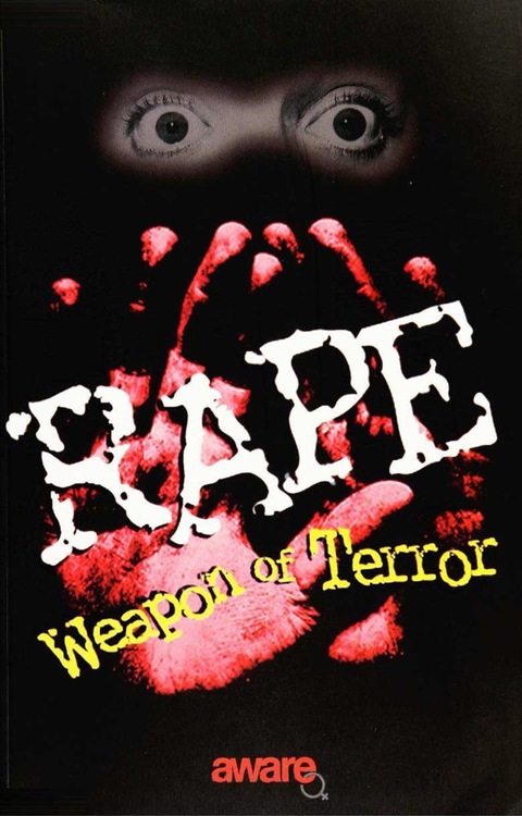 Cover image for book RAPE: WEAPON OF TERROR