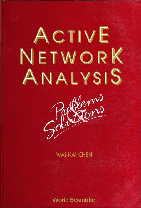 Cover image for book ACTIVE NETWORK ANALYSIS(PROB & SOLN)(V2)