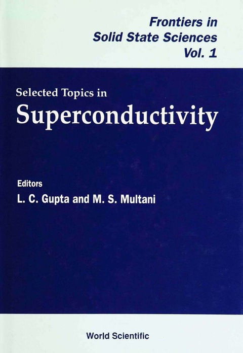 Cover image for book SELECTED TOPICS IN SUPERCONDUCTIVITY(V1)