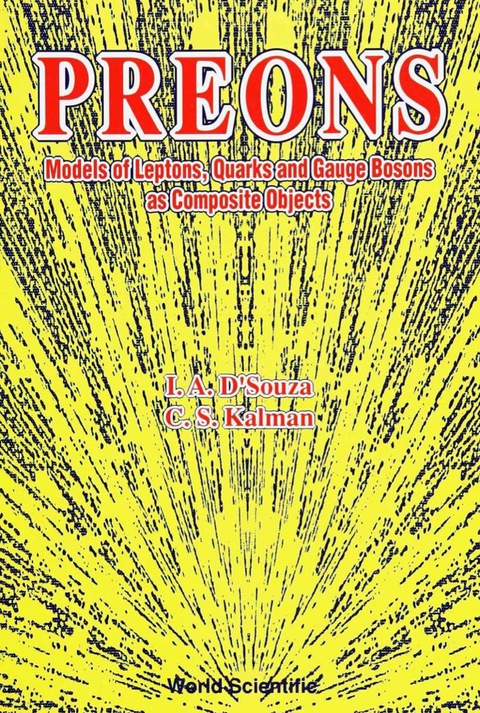 Cover image for book PREONS-MODELS OF LEPTONS,QUARK& GAUGE BO