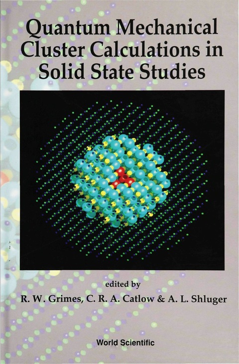 Cover image for book QUANTUM MECHANICAL CLUSTER CALULATIONS..