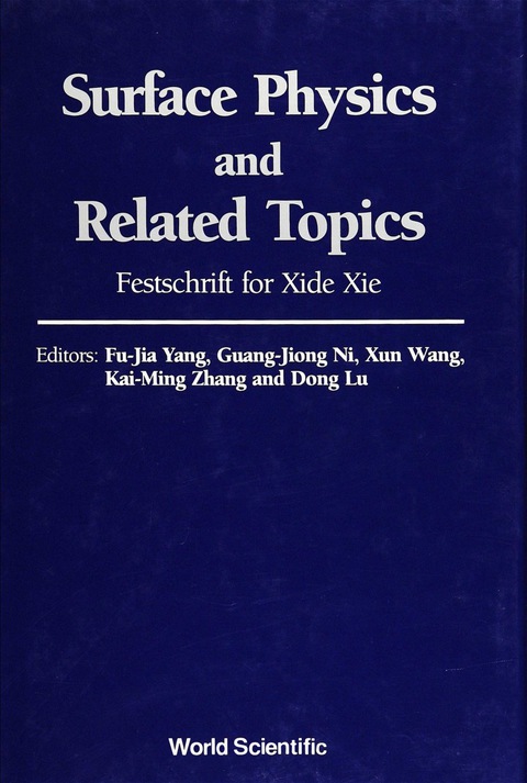 Cover image for book SURFACE PHYSICS AND RELATED TOPICS