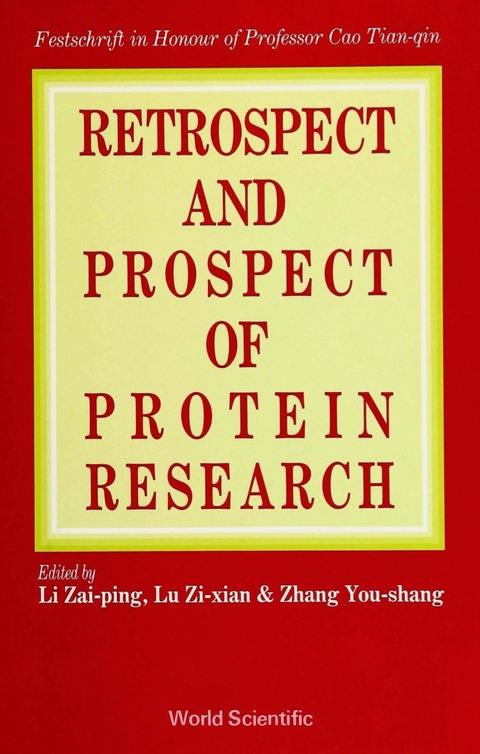 Cover image for book RETROSPECT & PROSPECT IN PROT-EIN RESEAR