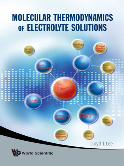Cover image for book Molecular Thermodynamics of Electrolyte Solutions