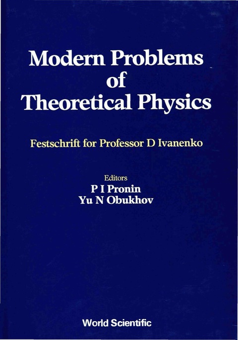 Cover image for book MODERN PROBLEMS OF THEORETICAL PHYSICS