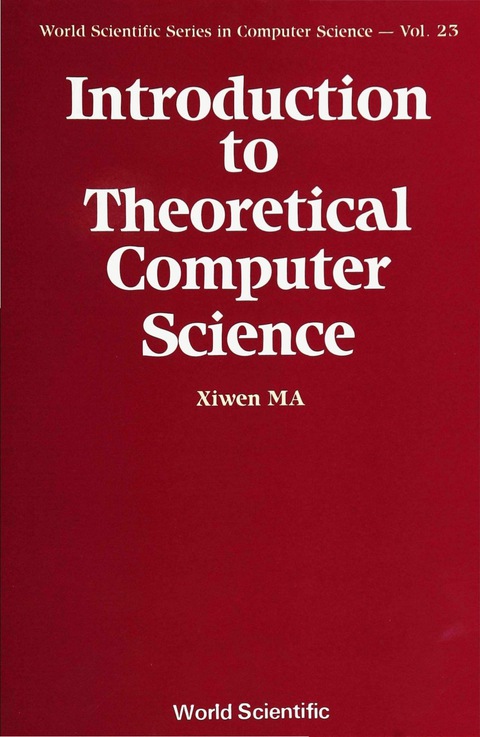 Cover image for book INTRO TO THEORETICAL COMPUTER SCI  (V23)
