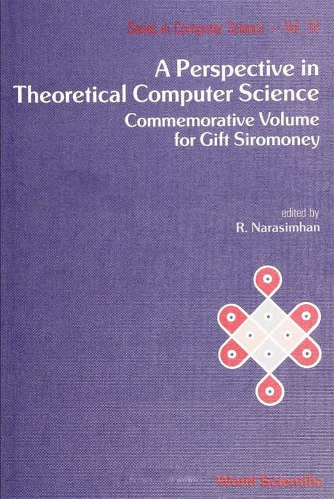 Cover image for book PERSPECTIVES IN THEOR.COMPUTER SCI (V16)