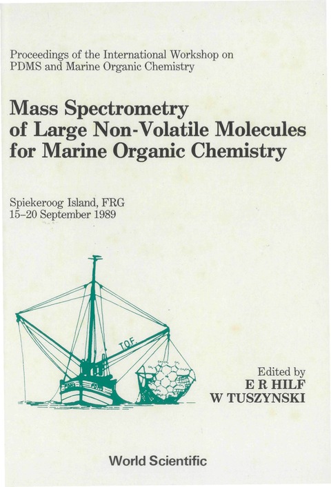 Cover image for book MASS SPECTROMETRY OF LARGE NON-VOLATILE