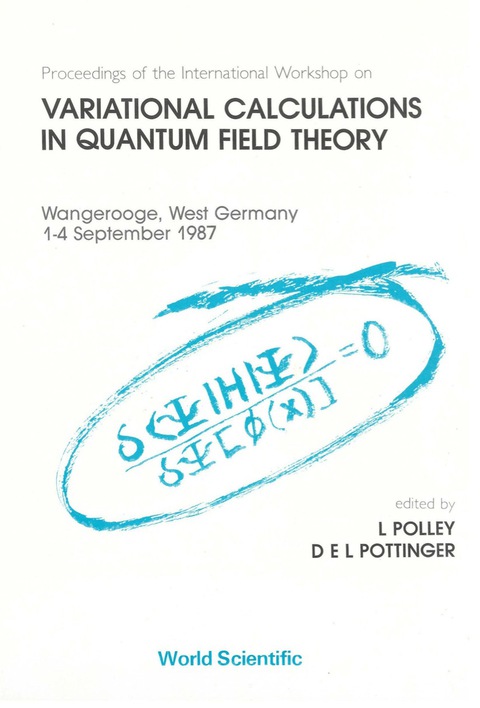 Cover image for book Variational Calculations In Quantum Field Theory: Proceedings Of The International Workshop