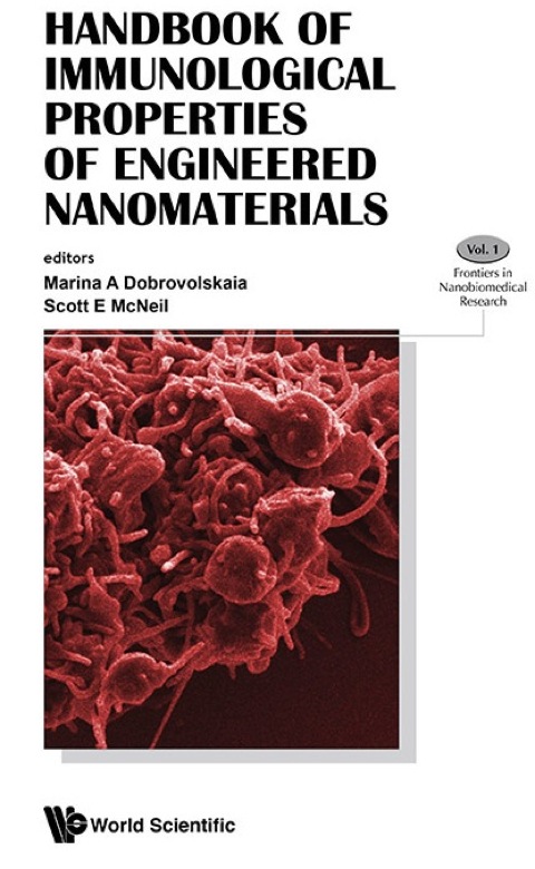 Cover image for book Handbook of Immunological Properties of Engineered Nanomaterials