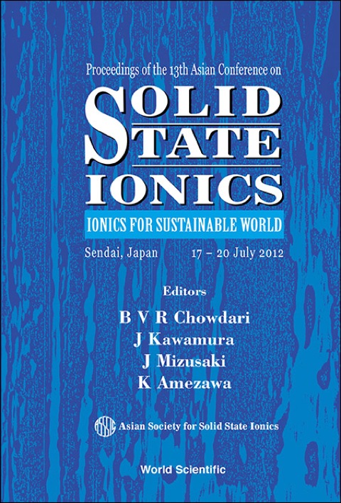 Cover image for book Solid State Ionics: Ionics for Sustainable World
