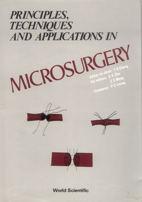 Cover image for book Principles, Techniques And Applications In Microsurgery